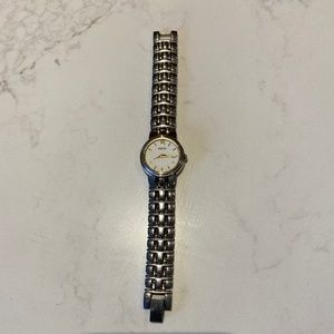 Two-tone Seiko watch